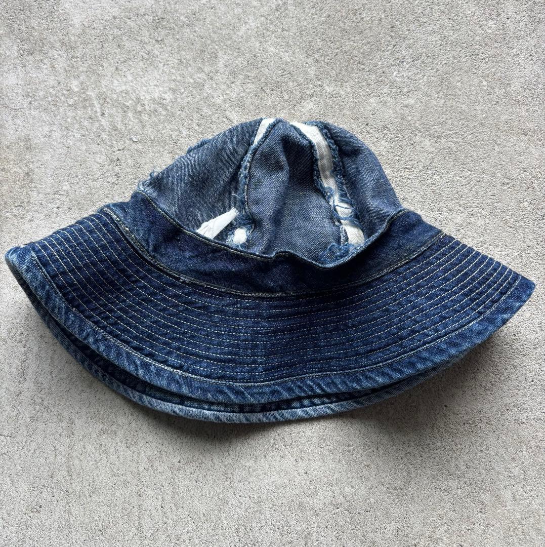 40s M37デニムハット ヴィンテージ オリジナル 実物 大きめサイズ