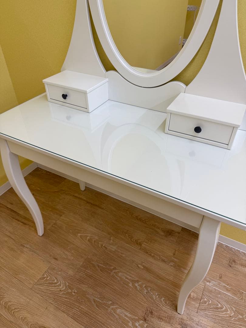 634　IKEA HEMNES ドレッサー テーブル ミラー