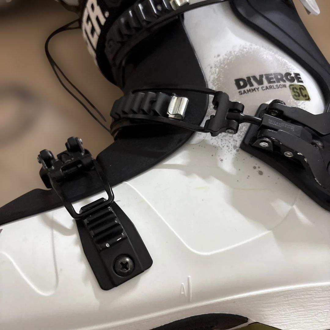 K2スキーブーツ　DIVERGE SC 27.5 フリースキー用