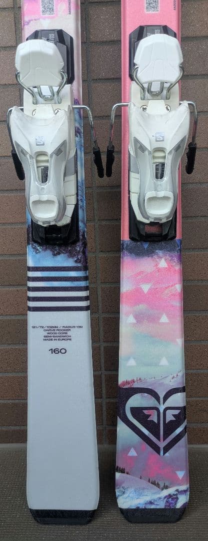 【美品】ROXY KAYA スキー 160cm