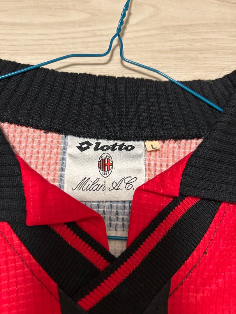 レア！ミラン　バレージ選手引退試合　ユニフォーム　当時物　正規品
