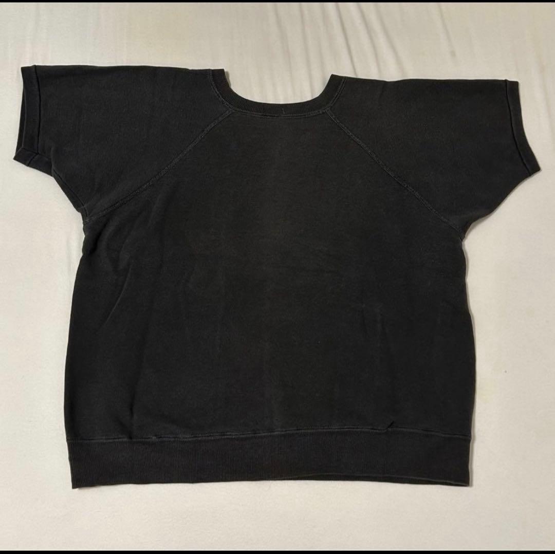 60s 半袖スウェット ヴィンテージスウェットブラックスウェット