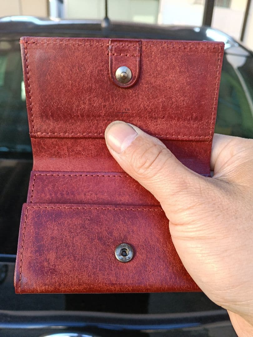 エムピウ ストラッチョ スペリオーレ プエブボルドー 折り財布