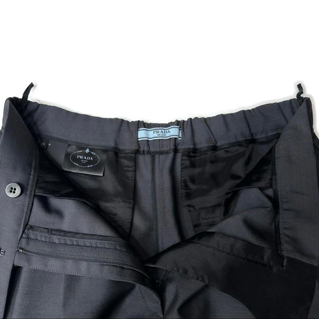 パンツ PRADA SLACKS SHORTS GRAY