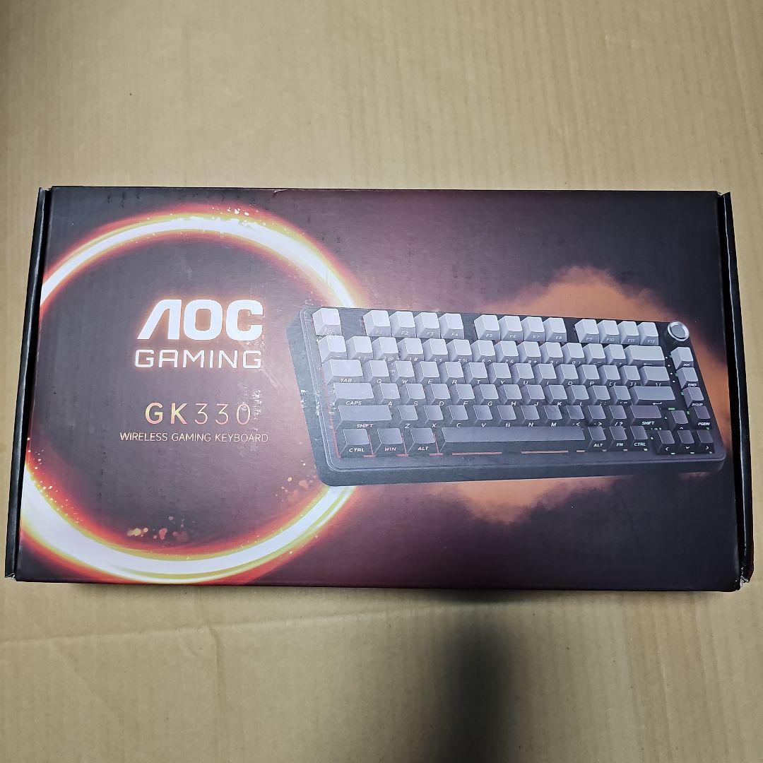 AOC GK330 ゲーミングキーボード ワイヤレス3WAY接続 Mac/Win