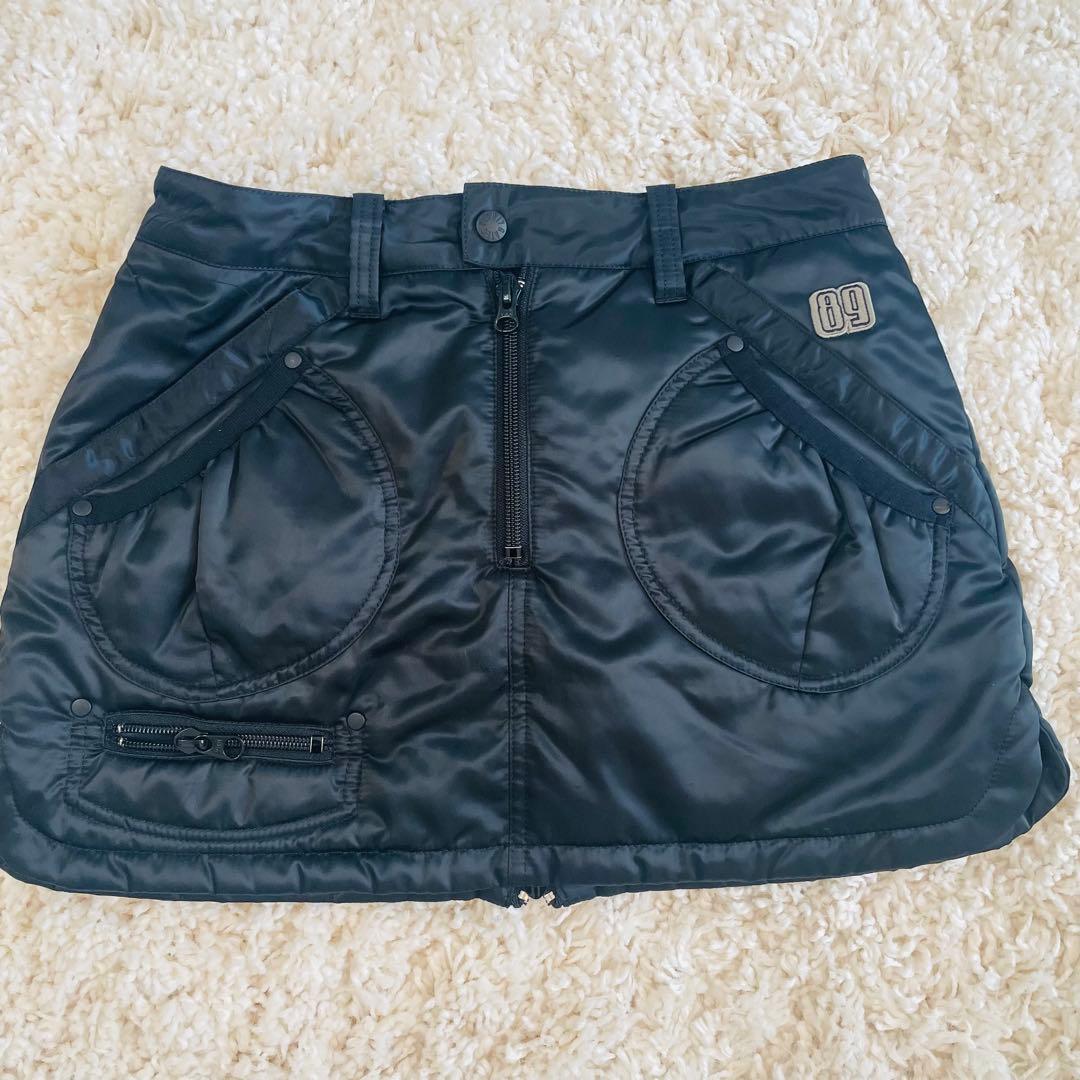 パーリゲイツ［PEARLY GATES］ブラック スカート 冬物