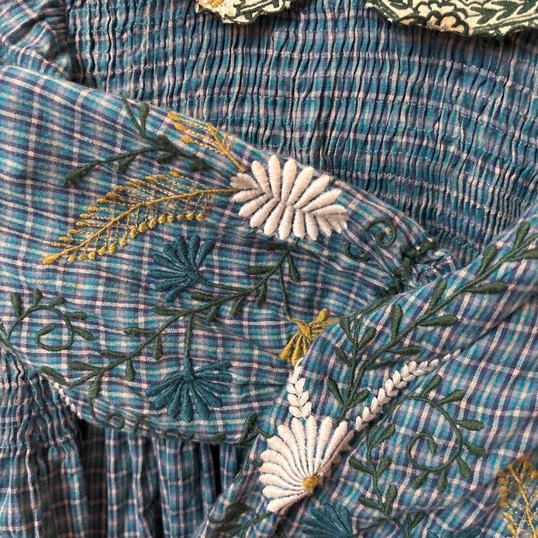 【最終値下げ】bonjour diary チュニックブラウス　ワンピース