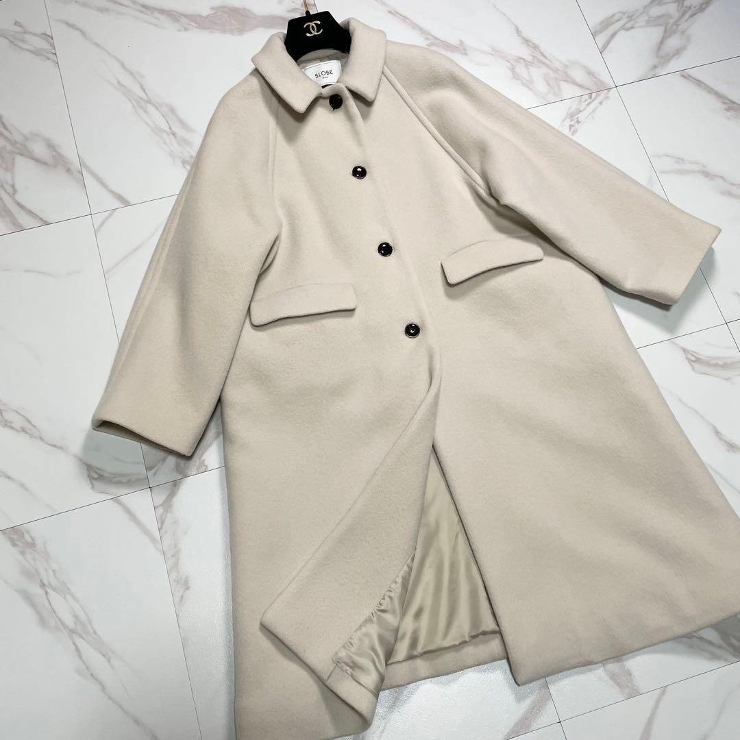近年✨ SLOBE IENA 襟付きラグランAラインコート