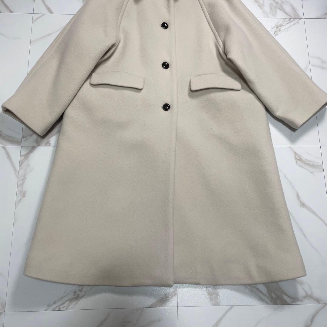 近年✨ SLOBE IENA 襟付きラグランAラインコート