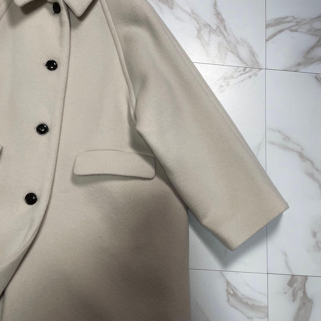 近年✨ SLOBE IENA 襟付きラグランAラインコート