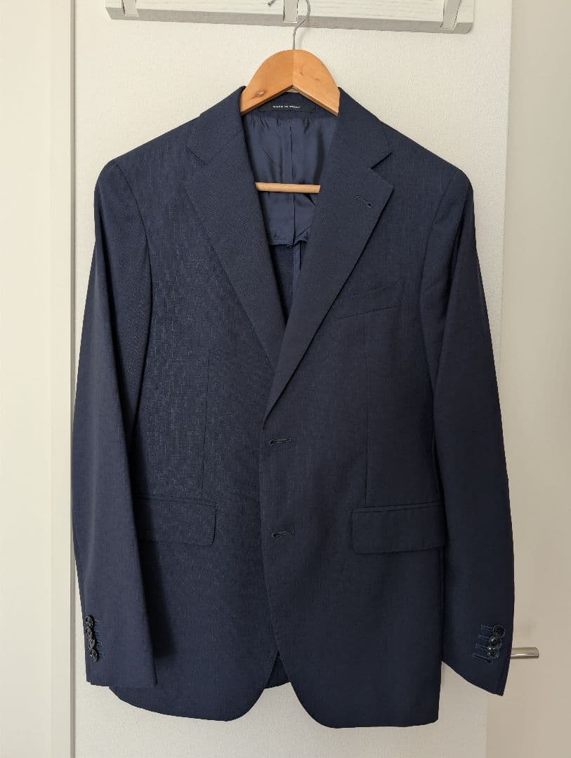 タリアトーレ　ネイビー ビジネススーツ