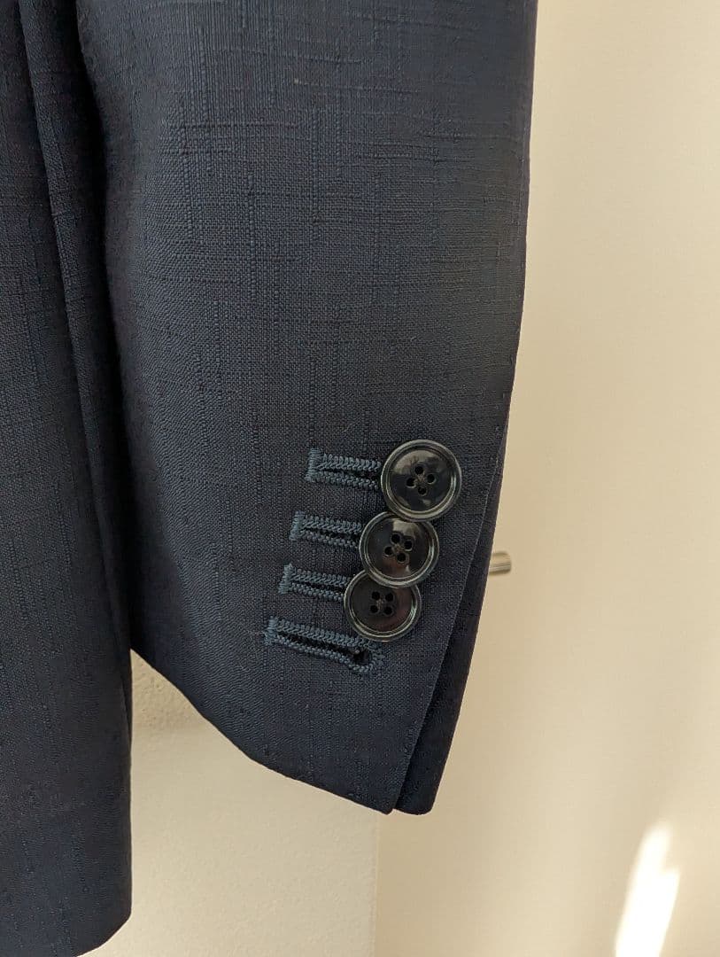 タリアトーレ　ネイビー ビジネススーツ