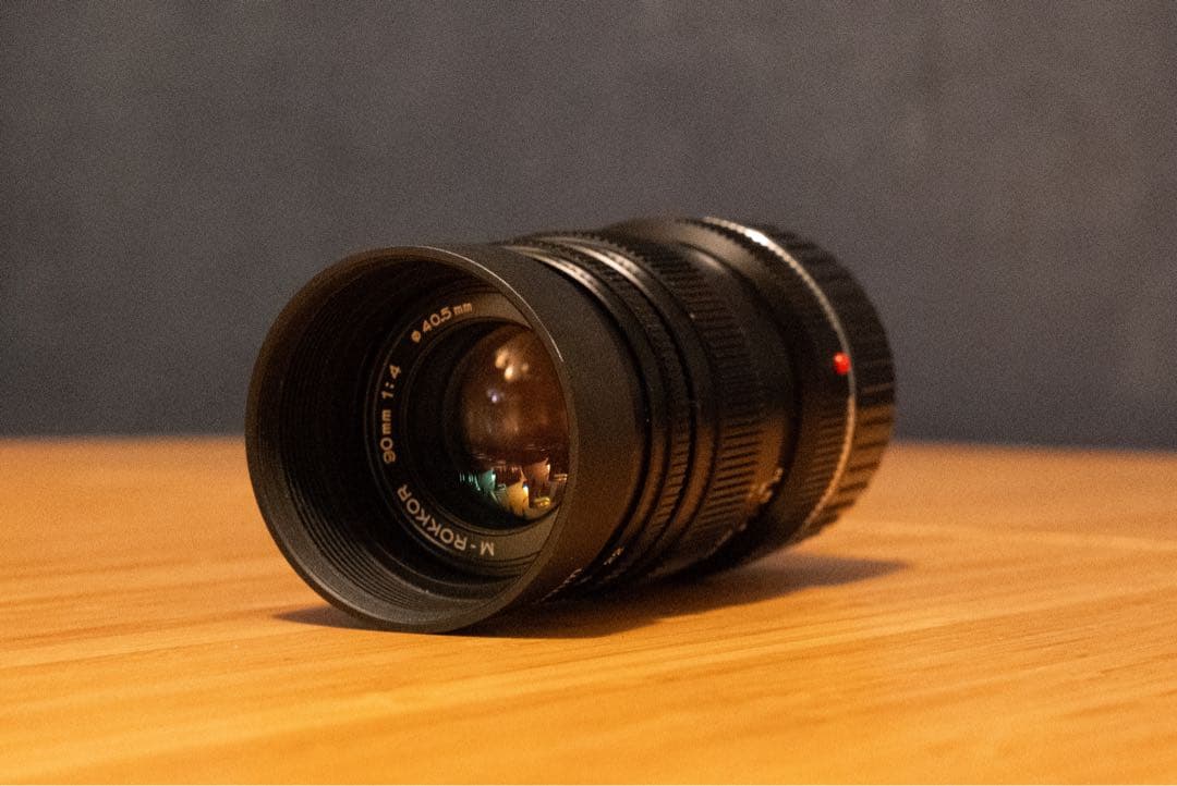 MINOLTA M-Rokkor 90mm f/4レンズ 単焦点レンズ