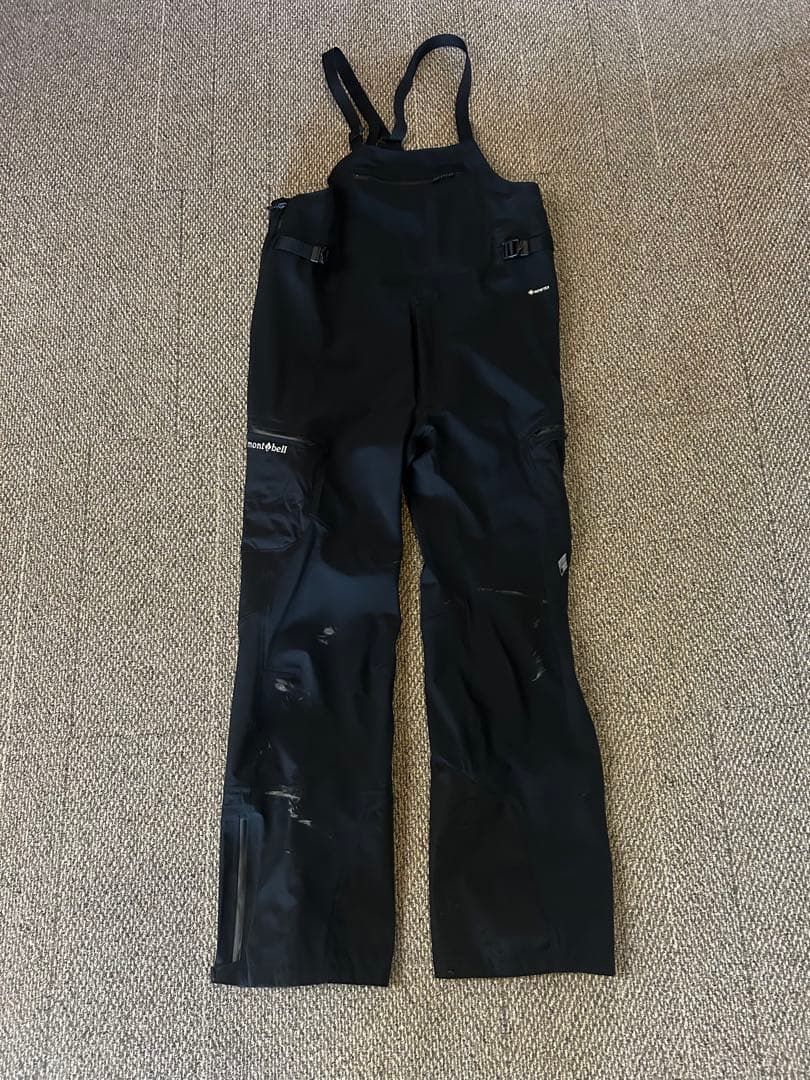 ミ*ー様 mont-bell モンベル パウダートラック ビブ XL