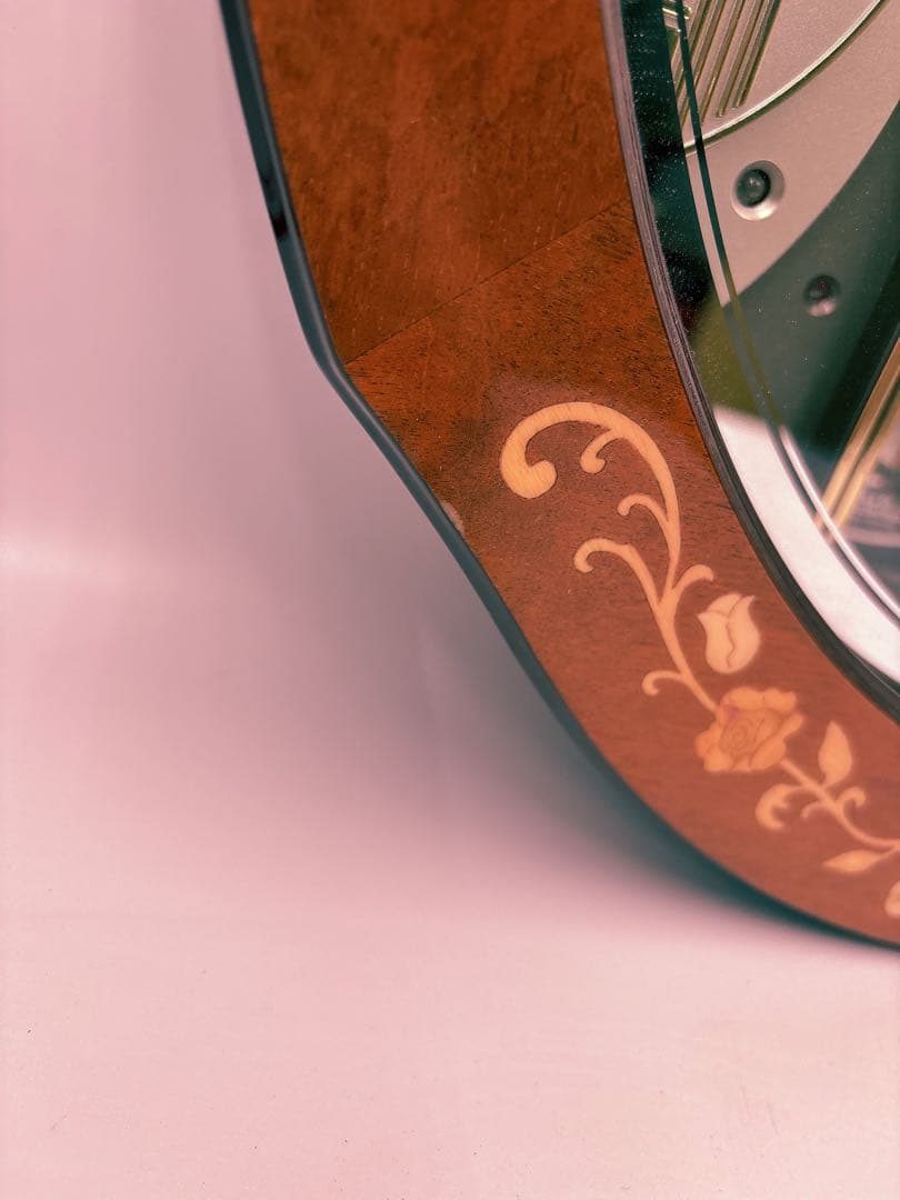 Small World 掛時計 木製フレーム