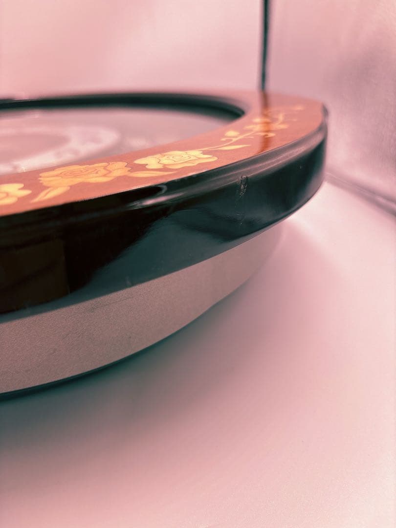 Small World 掛時計 木製フレーム