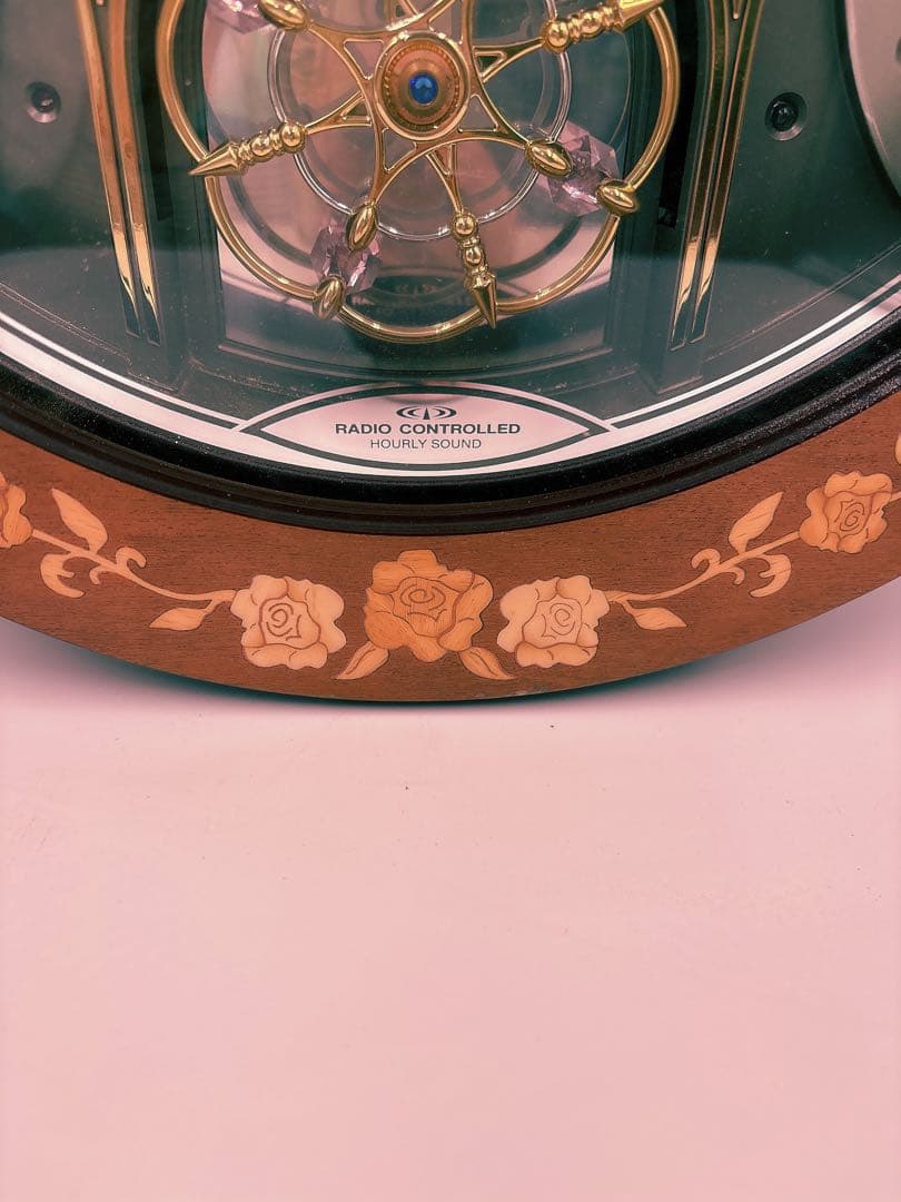 Small World 掛時計 木製フレーム