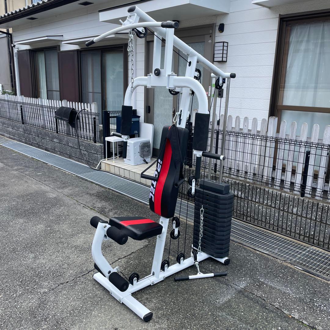 iROTECマルチホームジム150V2ウエイトMAX150ポンド引取近県配送限定