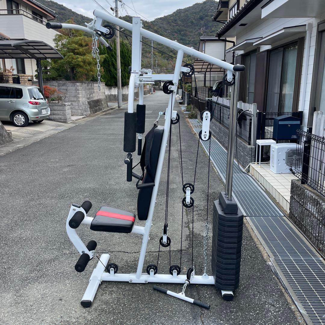 iROTECマルチホームジム150V2ウエイトMAX150ポンド引取近県配送限定