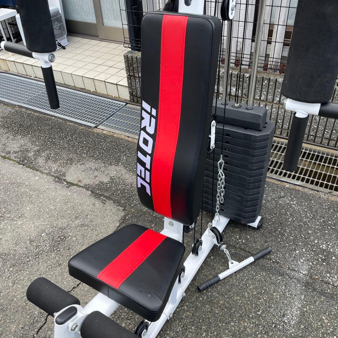 iROTECマルチホームジム150V2ウエイトMAX150ポンド引取近県配送限定