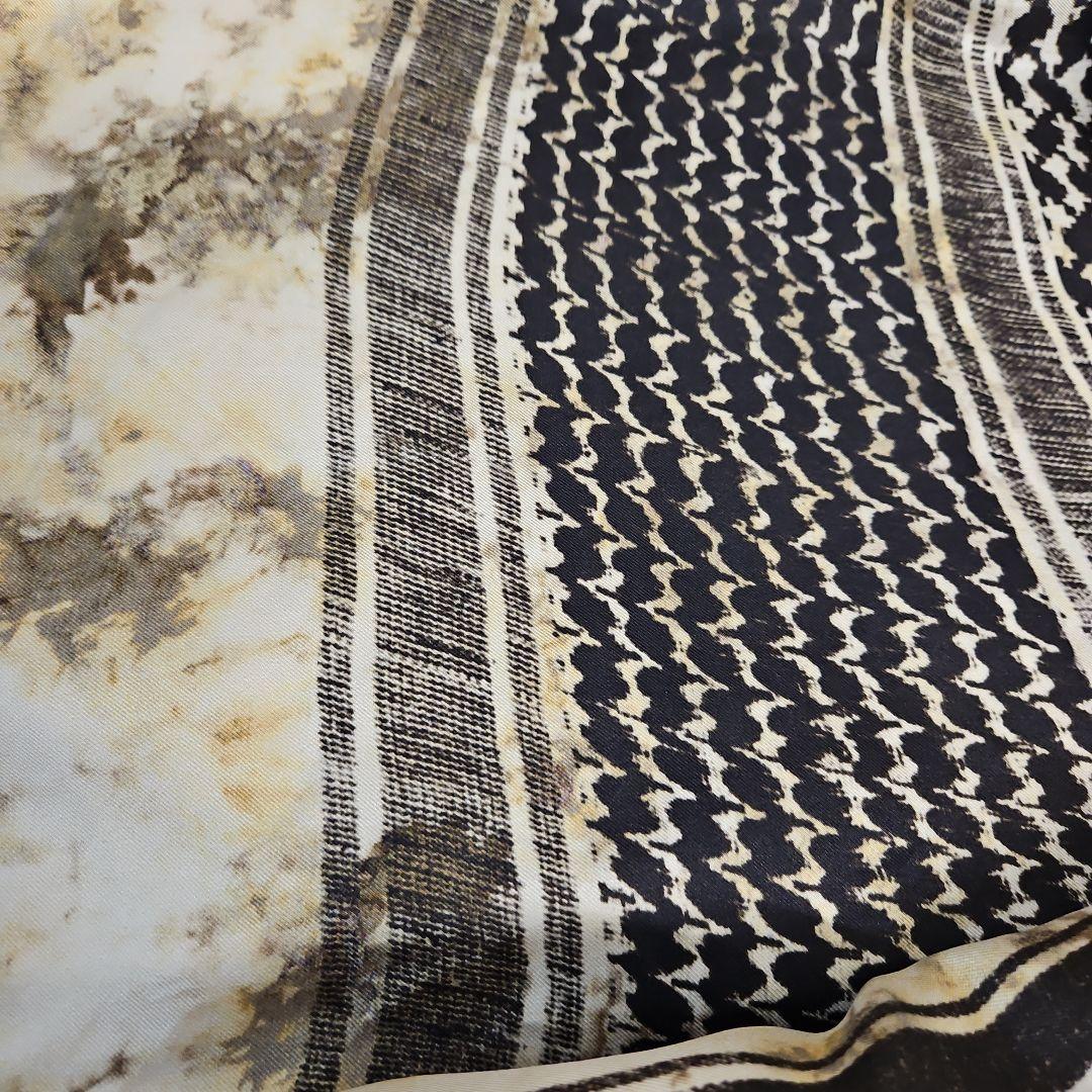 イタリア製GIORGIO BRATO ジョルジオブラット大判 シルク ストール