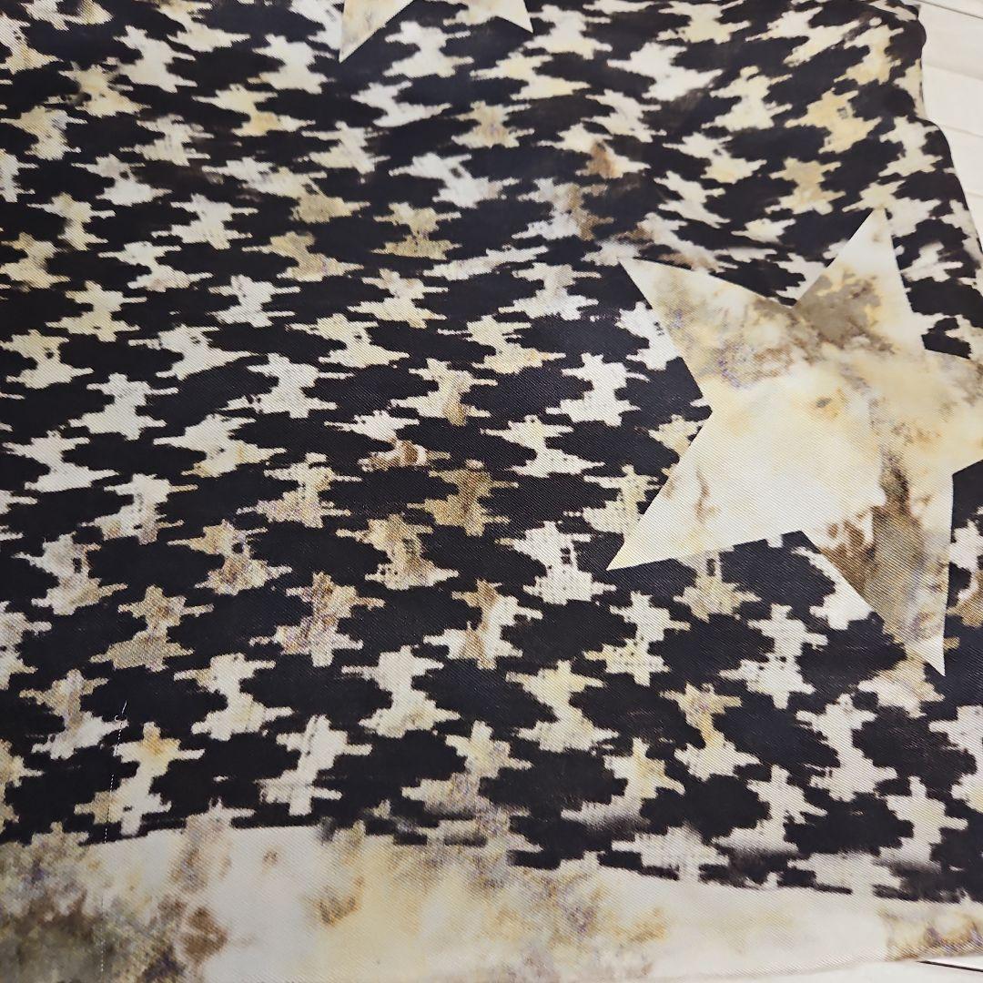 イタリア製GIORGIO BRATO ジョルジオブラット大判 シルク ストール