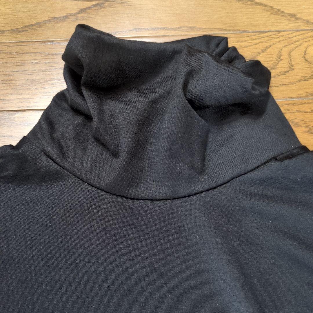 群言堂 メリノ天竺 カットソー 黒