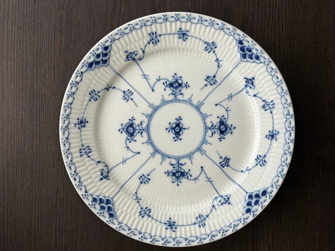翔*様 ロイヤルコペンハーゲン　ブルーフルーテッド　ハーフレース　プレート　大皿