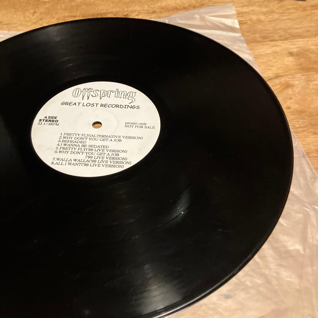 Offspring Great Lost Recordings プロモ　レコード