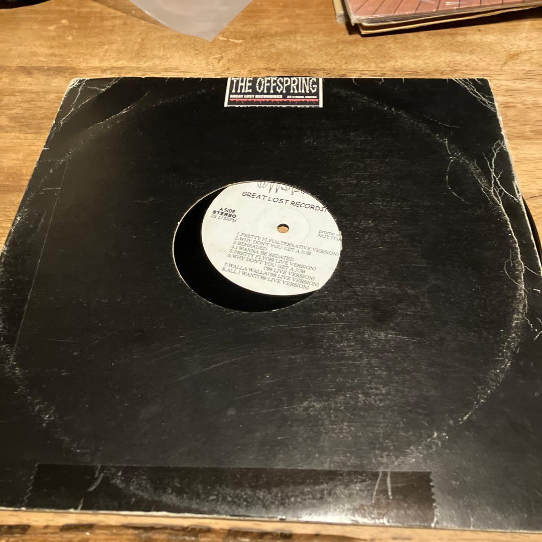 Offspring Great Lost Recordings プロモ　レコード