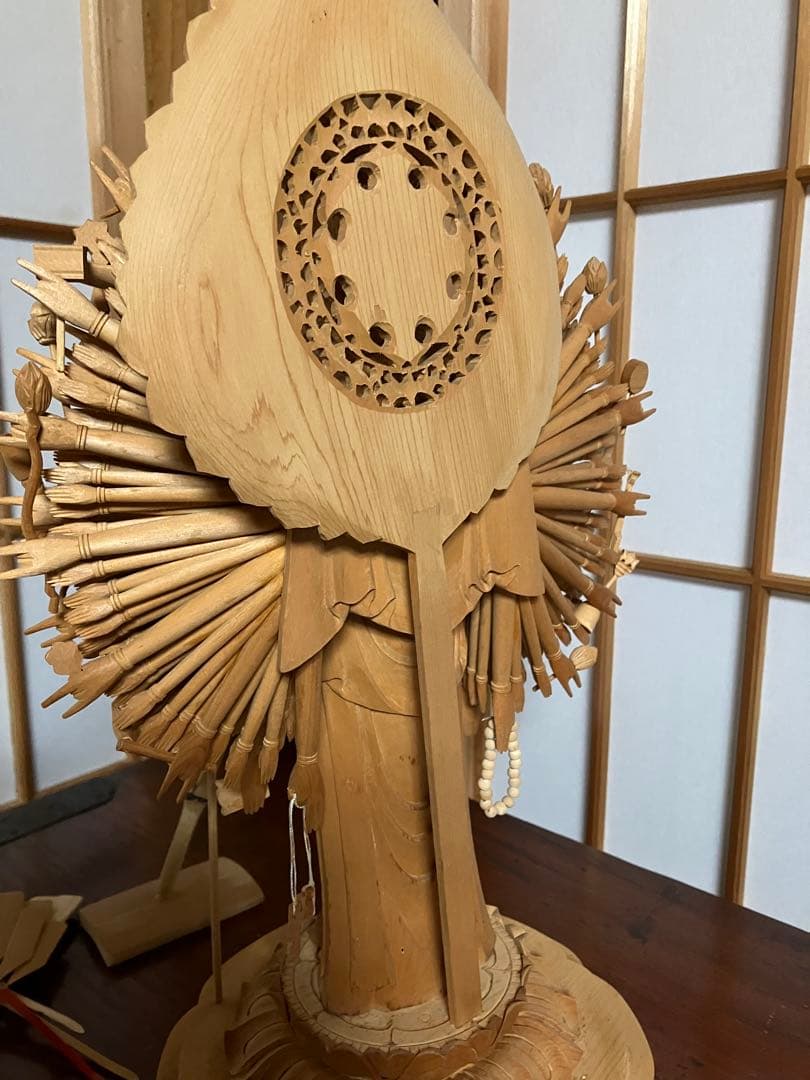 木製観音菩薩像