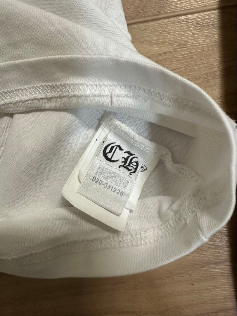 【最終価格】早い者勝ち！！Chrome Hearts ホワイト長袖カットソー