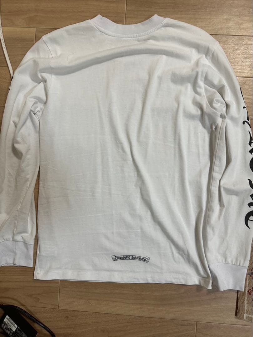 【最終価格】早い者勝ち！！Chrome Hearts ホワイト長袖カットソー