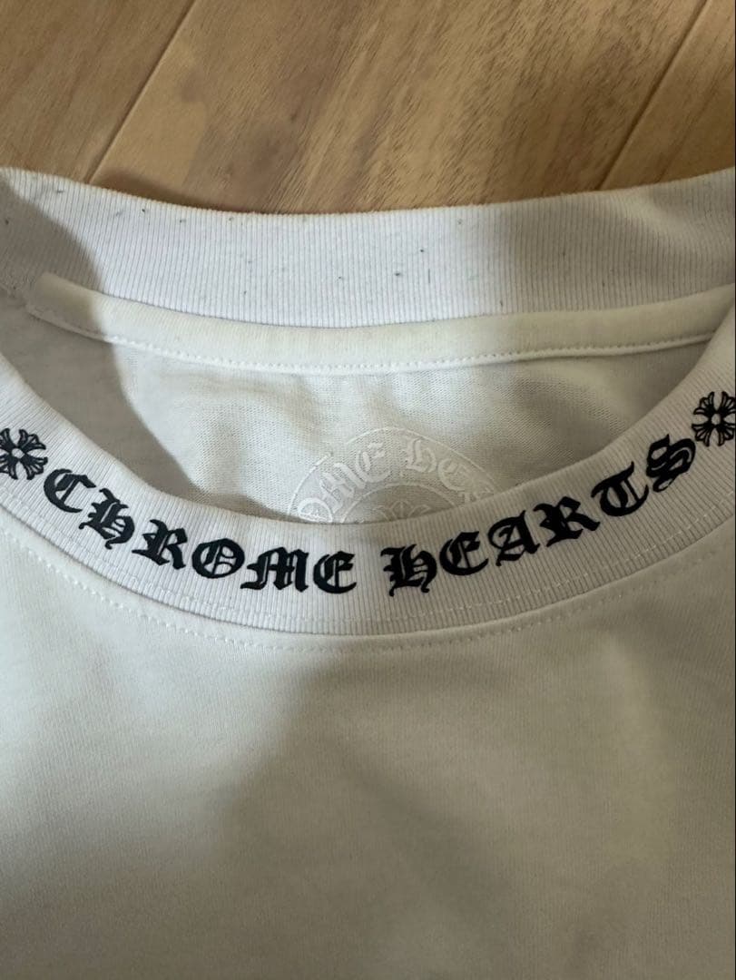 【最終価格】早い者勝ち！！Chrome Hearts ホワイト長袖カットソー