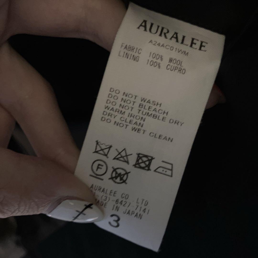 AURALEE 24AW SUPER FINE WOOL MOSSER コート