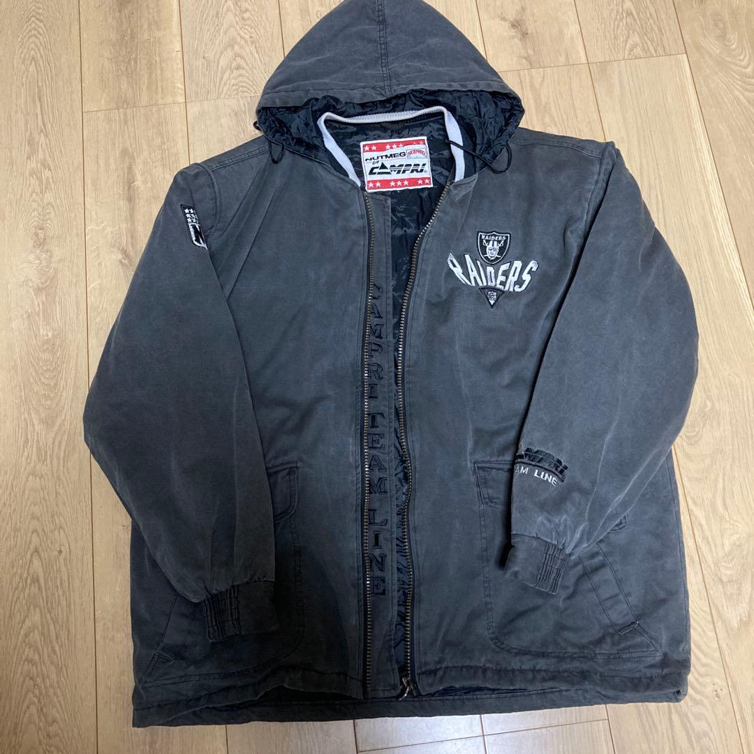 RAIDERS フード付きジャケット ダークグレー