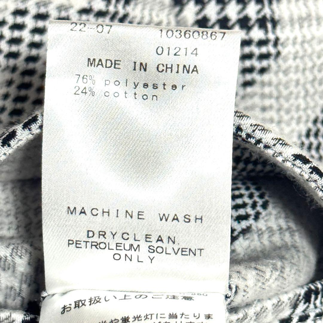 新品タグ付 パーリーゲイツ レディス 千鳥柄パンツ グレー