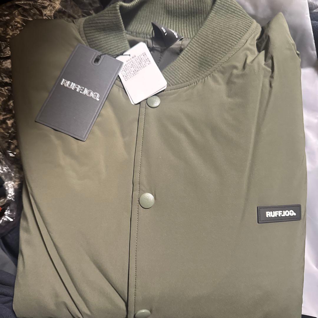 ラフロッグ WEIGHT PUFFER STADIUM JACKET L