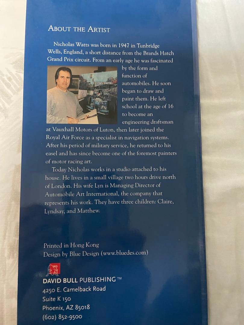 ザ・モーターレーシング・アート・オブ・ニコラス・ワッツ【1500部限定】