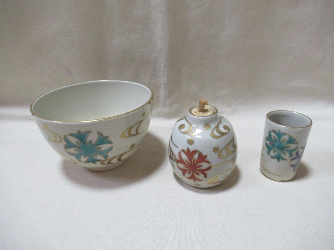 山本秀子様注文品　茶道具　桑製茶箱　中の道具皆揃い