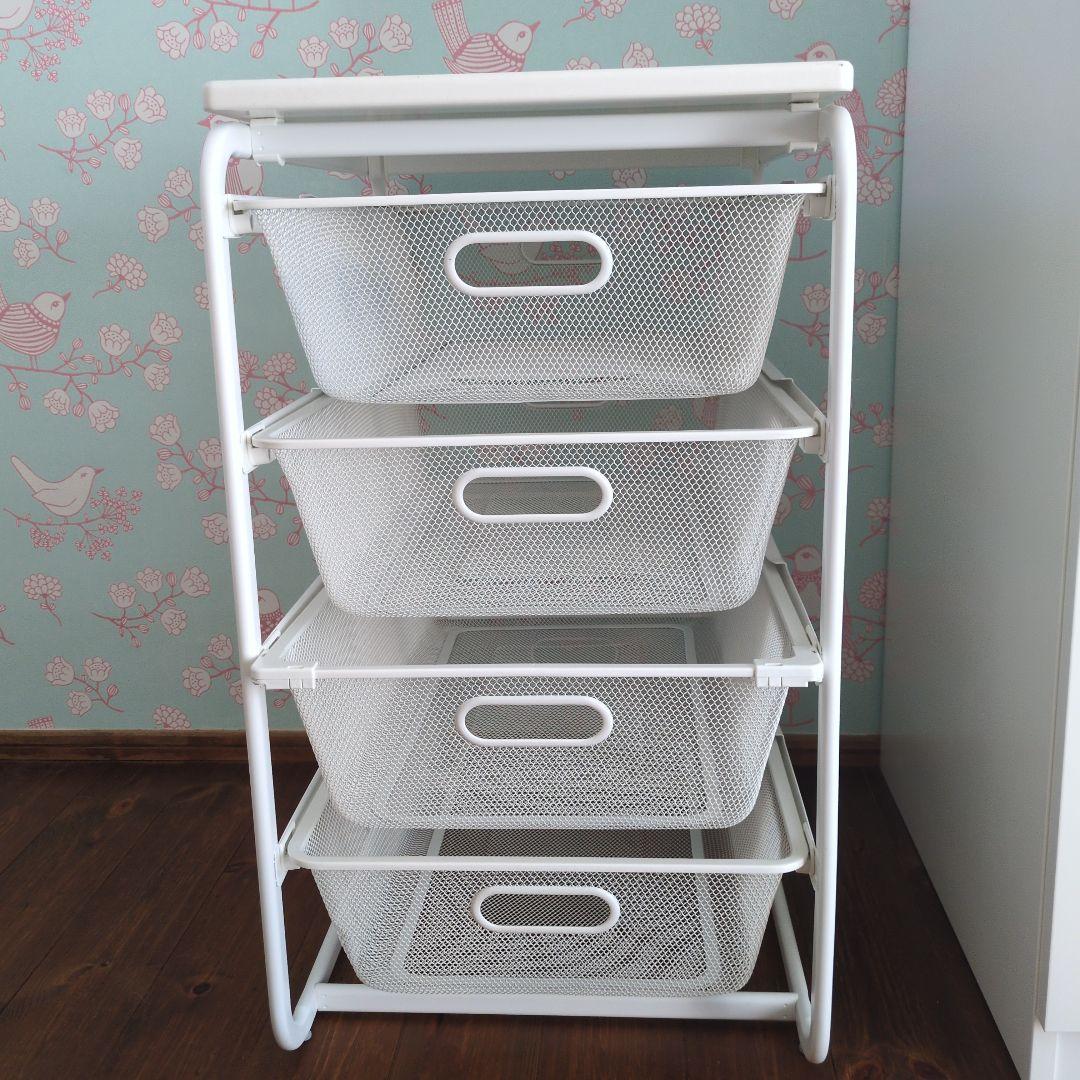 IKEA ALGOT アルゴート　4段収納バスケット