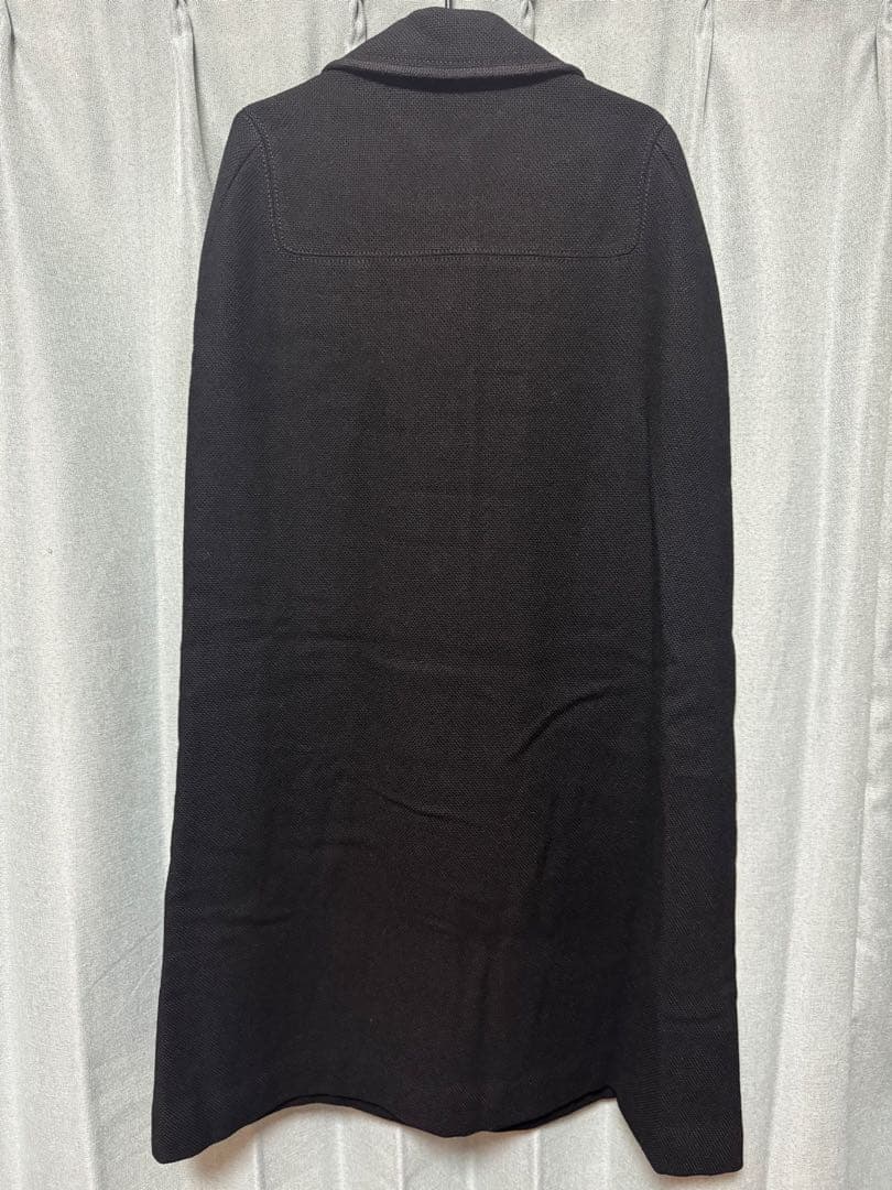 ビンテージ　古着　マント　ポンチョ　ケープ　ロングコート　黒