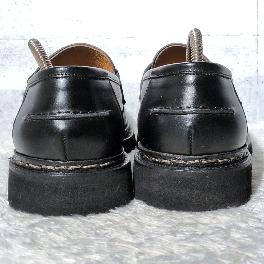 【美品】バーウィック　5293　ローファー　レザーシューズ　ビジネス　黒