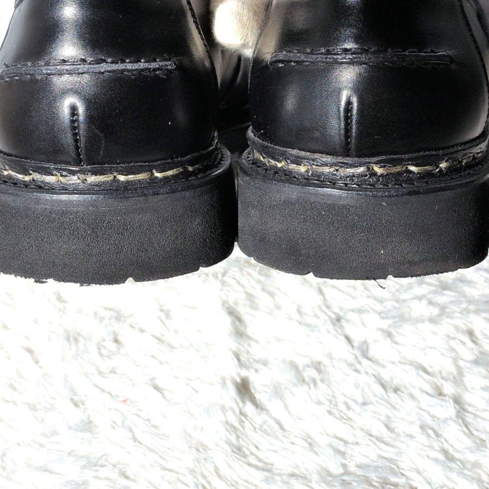 【美品】バーウィック　5293　ローファー　レザーシューズ　ビジネス　黒