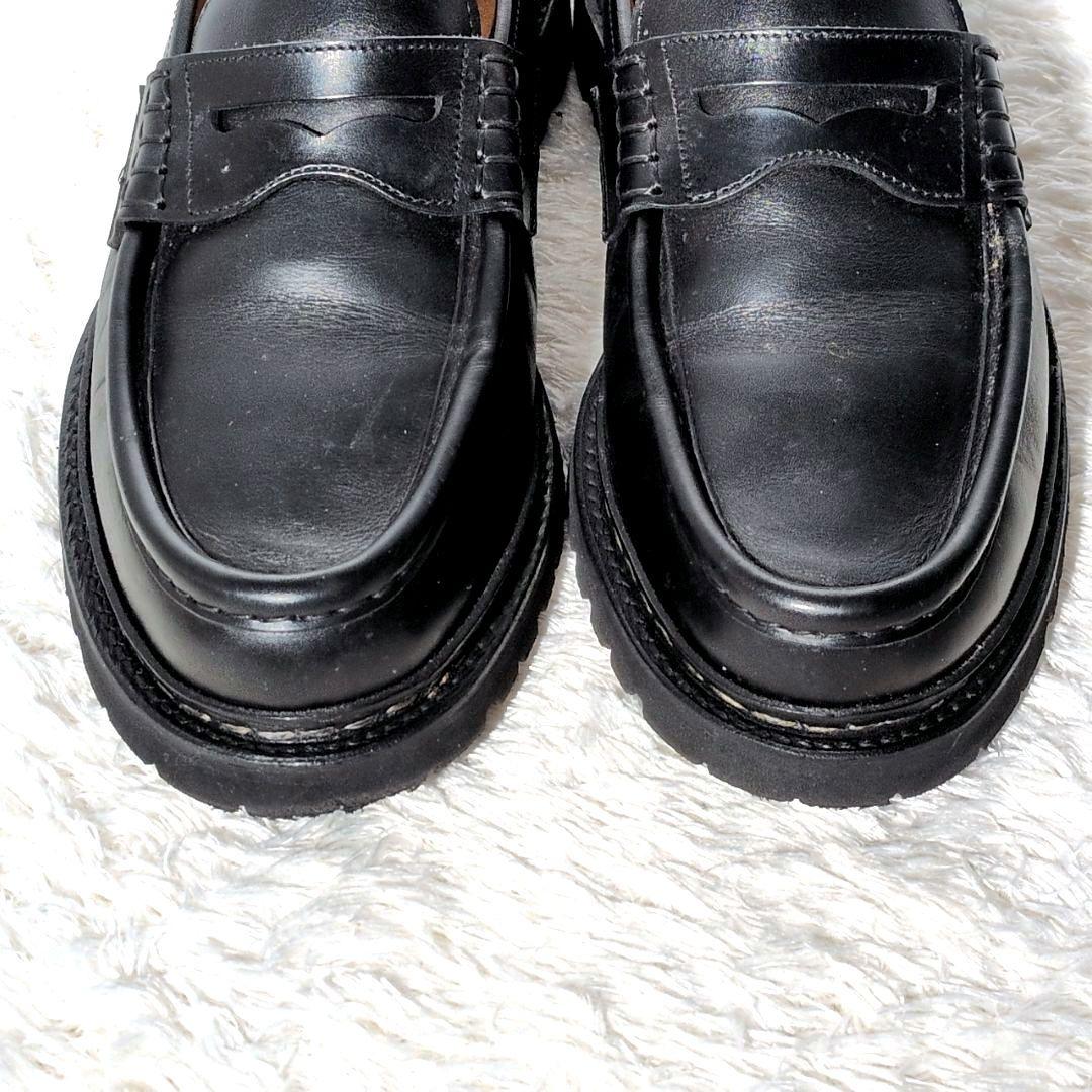 【美品】バーウィック　5293　ローファー　レザーシューズ　ビジネス　黒
