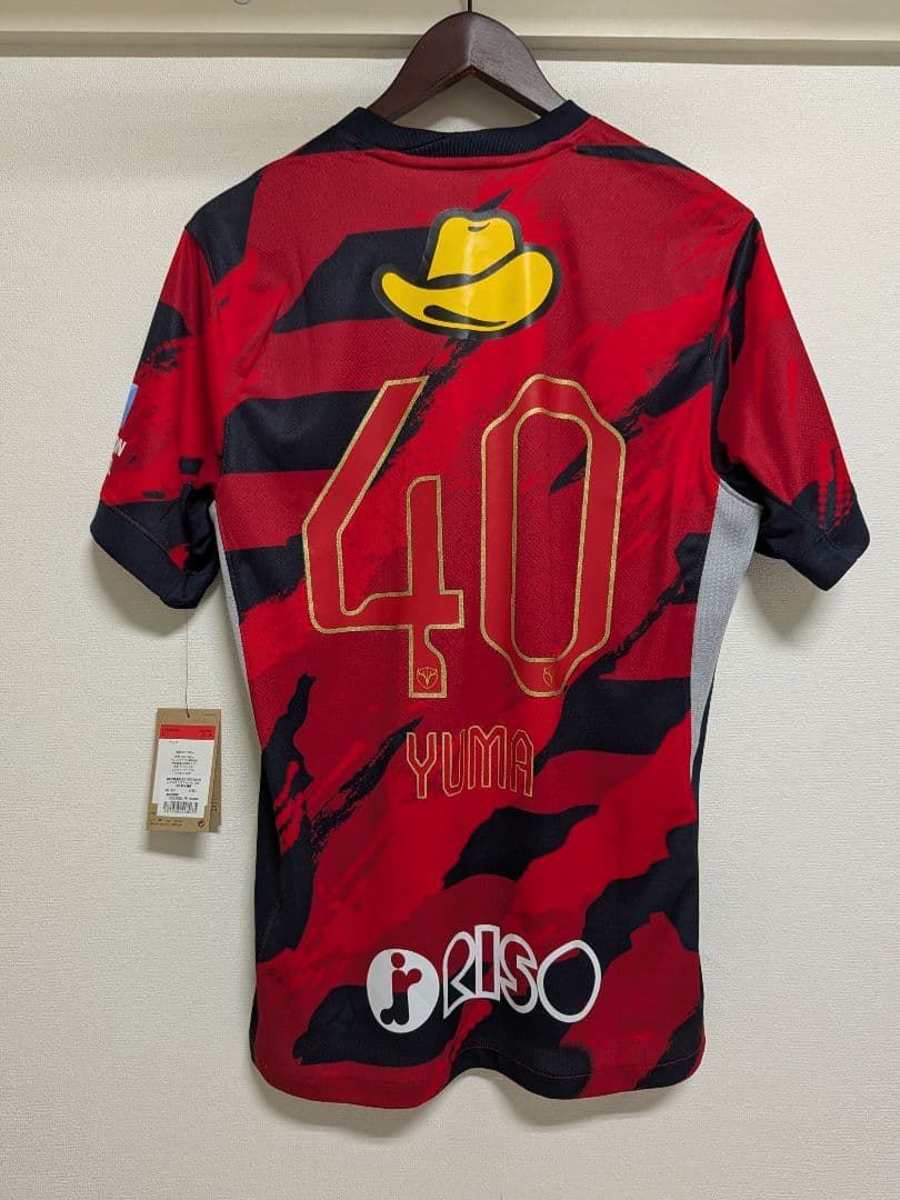 【鹿島アントラーズ】鈴木優磨選手25'国立限定レプリカユニフォームレッドLサイズ