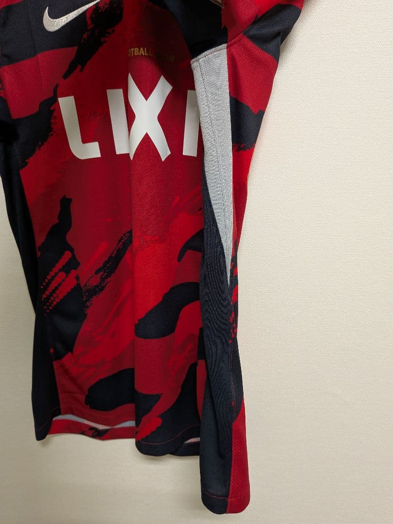 【鹿島アントラーズ】鈴木優磨選手25'国立限定レプリカユニフォームレッドLサイズ