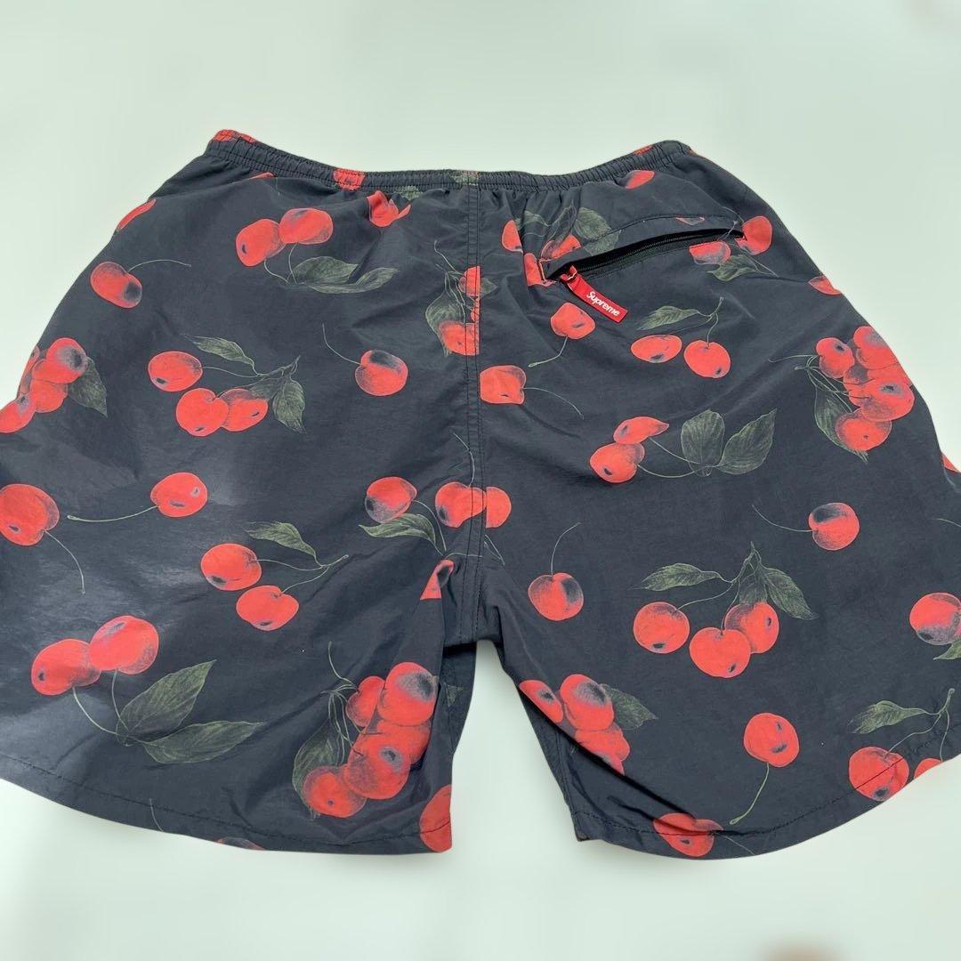 パンツ Supreme Nylon Water Short Black Cherry