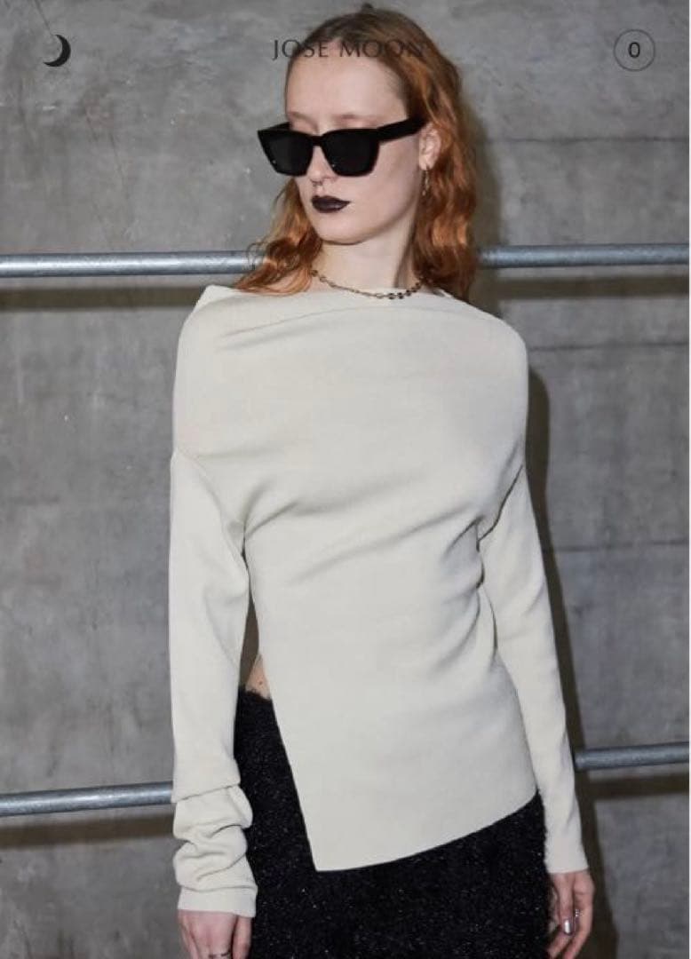 JOSE MOON トップス　アイボリー