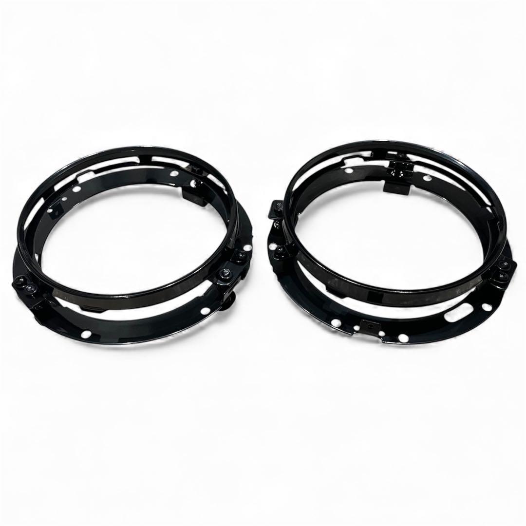 ジムニー JB23 丸目ヘッドライトキット7インチ　スモークLEDウインカー